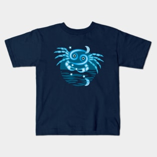 Zodiac Star Sign - Cancer Symbol Kids T-Shirt